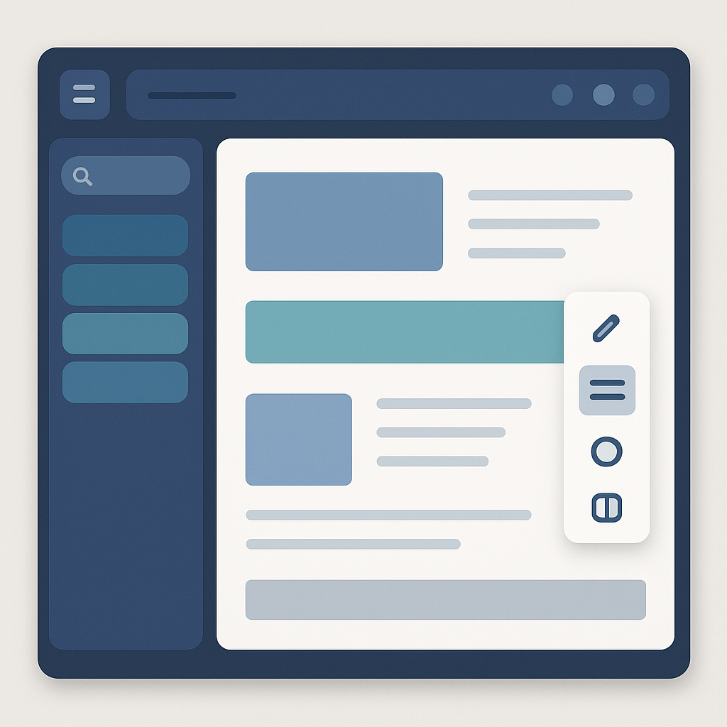 Site builder preview